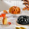 Schafer Black Stone - Forme keku me veshje guri Glitter- e zeze