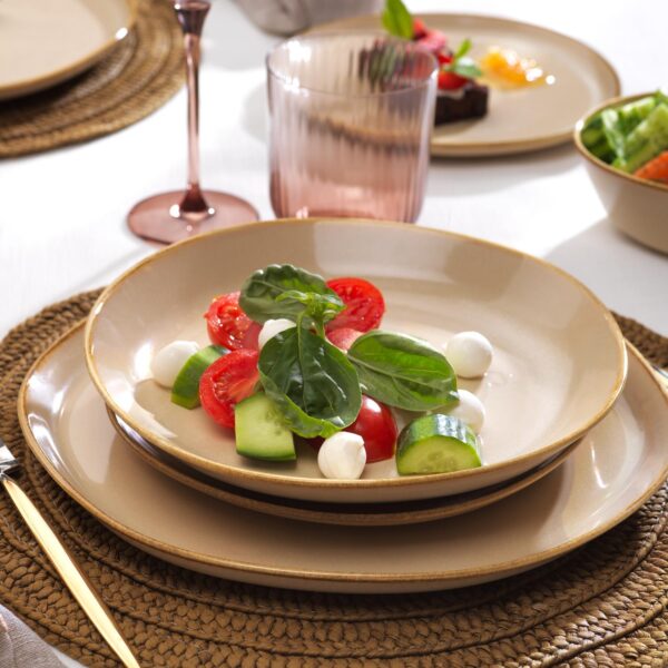 Schafer Hope Set pjatash 24 Cope- Bezhë - Figura 4