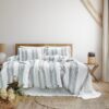 Schafer Home Costa Set Carcafi 4 Pjese - Gri