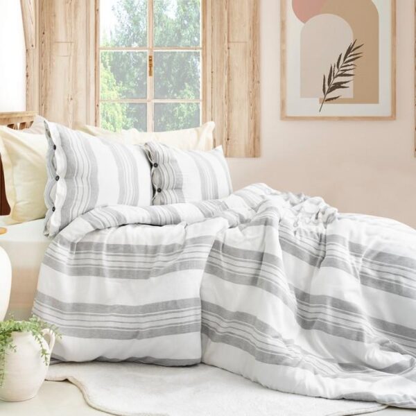 Schafer Home Costa Set Carcafi 4 Pjese - Gri - Image 3