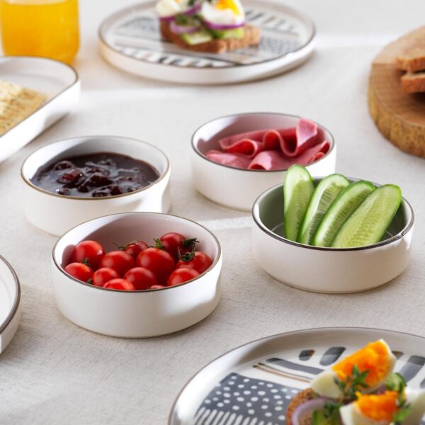Schafer Sunny Set mengjesi 10 cope- Gri - Figura 2