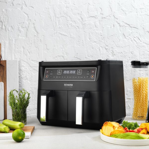 Schafer Fit Fry Dual Digital Airfryer - Image 3