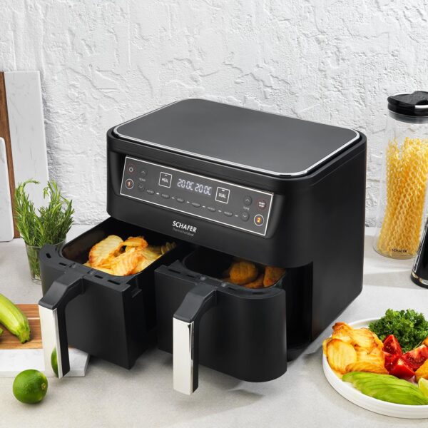 Schafer Fit Fry Dual Digital Airfryer - Image 5
