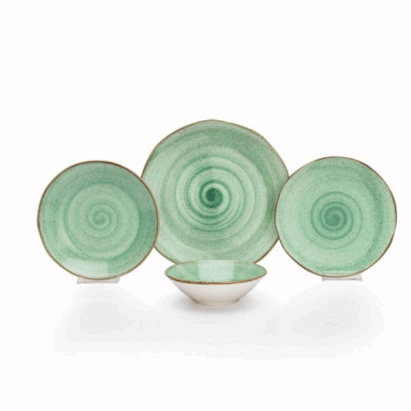 Schafer Mina Set Pjatash 24 Pjese- Jeshile