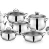 Schafer Alia Set Tenxhere 18 Pjese-Silver - Image 2