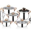 Schafer Alia Set Tenxhere 18 Pjese-Gold - Image 3
