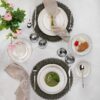 Schafer Fiesta Set Pjatash 24 Pjese-Platin