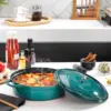 Schafer Guss Chef Tenxhere E Sheshte 28 cm-Blu