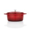 Schafer Guss Chef Tenxhere 24Cm.-E kuqe - Image 2
