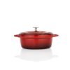 Schafer Guss Chef Tenxhere-20Cm-E kuqe - Image 3