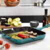 Schafer Guss Chef Tigan -28x28Cm-Blu - Image 2