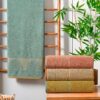 Schafer Coral Jacquard Peshqir 70x140 cm -Jeshile