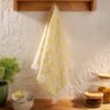 Schafer Damask Peshqir Kuzhine 45x75 cm -E verdhe