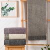 Schafer Peshqire Home Dobby Line 1 cope 50×90 Cm-Gri