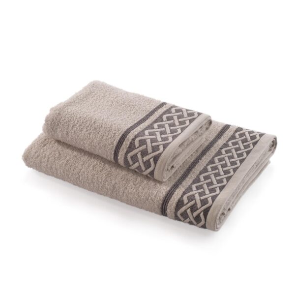 Schafer Home Tilya Set 2 Peshqire-Gri - Figura 3