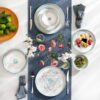 Schafer Ikonik Set Pjatash 24 Pjese- Blu