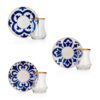 Schafer Levada  Set çaji për 6 persona 12 copë-Blu - Figura 3