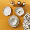 Schafer Literal Set Pjatash 24 Pjese-Krem - Image 3