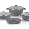 Schafer Millard Set Tenxhere 7 Pjese-Gri - Image 3