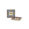 Schafer Print Pjate Embelsire 4 Pjese-Blu - Image 2