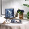 Schafer Print Set Pjata Embelsire 4Pjese-Blu
