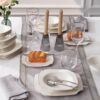 Schafer Royalty Set Pjatash 24 Pjese: Platin