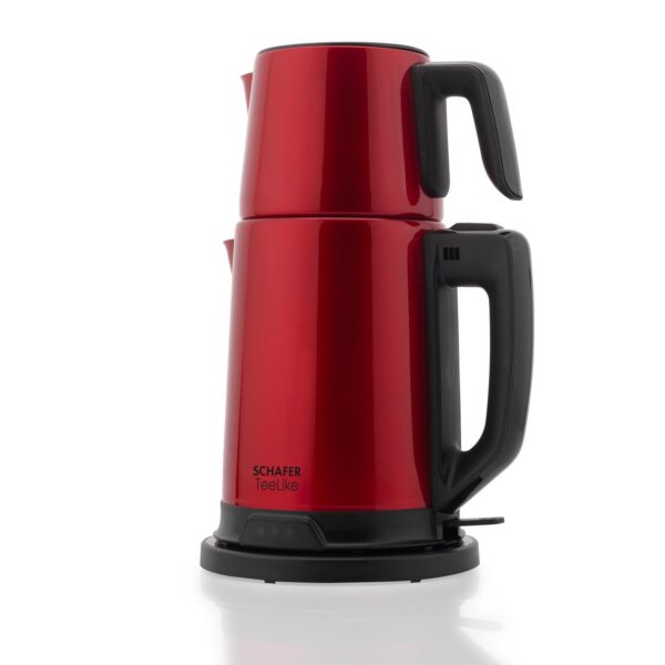 Schafer TeeLike Cajnik çaji prej inox-E kuqe - Figura 4
