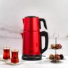 Schafer TeeLike Cajnik çaji prej inox-E kuqe