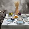 Schafer Vita Set Pjatash 24 Pjese-Blu - Image 2
