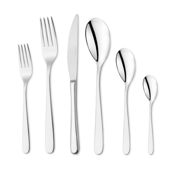 Schafer Set Servirjeje Hamburg 72 copë - Silver - Image 2
