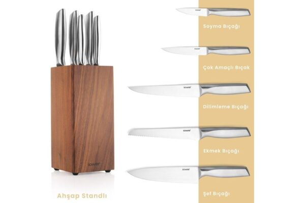 Schafer Solide Set Thikash Inox me Mbajtese Druri 02 - Image 3