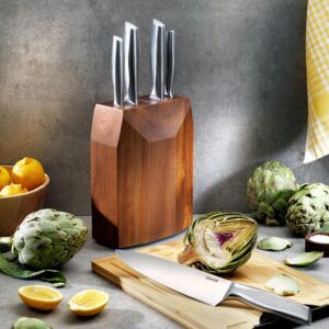 Schafer Solide Set Thikash Inox me Mbajtese Druri