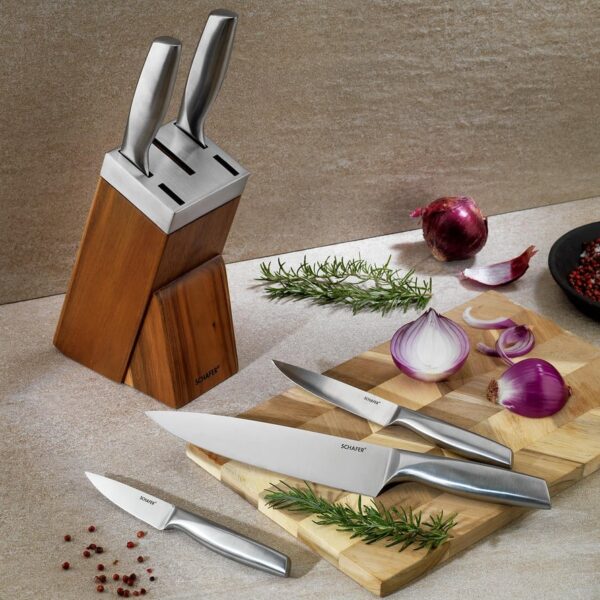 Schafer Solide Set Thikash Inox me Mbajtese Druri 03