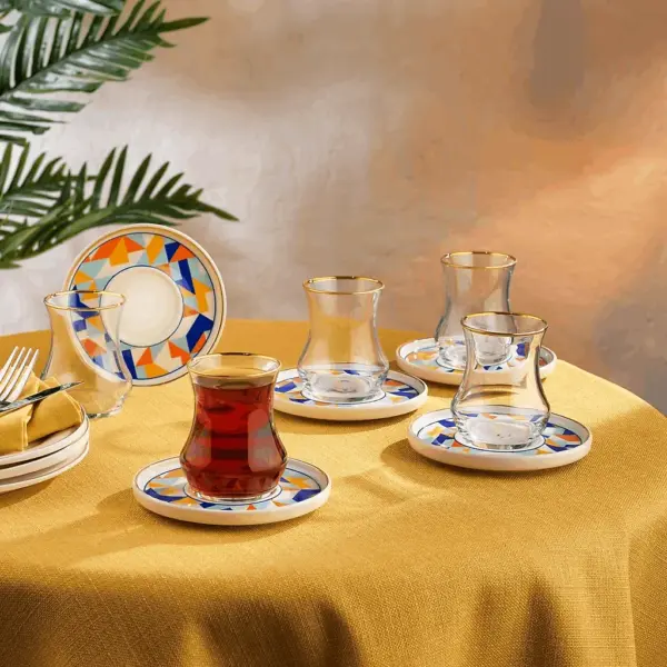 Schafer Vintage Set Gota Caji-Blu