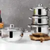 Schafer Diva Vento Set Tenxhere Inox 8 Pjese - Image 2