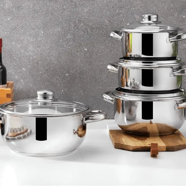 Schafer Diva Vento Set Tenxhere Inox 8 Pjese
