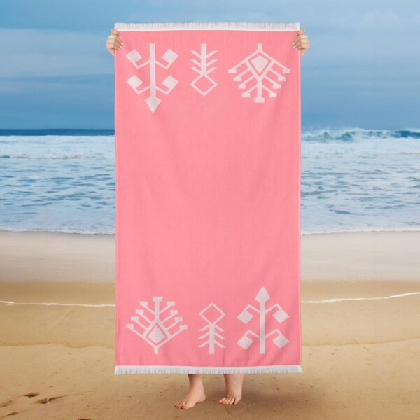 Schafer Home Ethnic peshqir Plazhi Roze