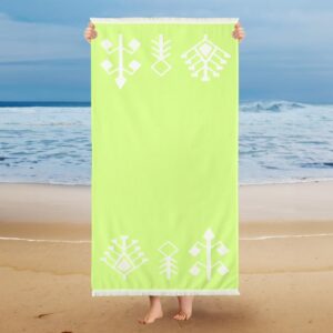 Schafer Home Ethnic Peshqir Plazhi- I Verdhe