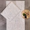 Schafer Home Leaf Set Tapet Tualeti 2 Pjese- Bezhe - Image 2