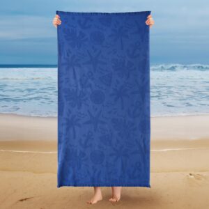 Schafer Home Stirpe Peshqir Plazhi- Blu
