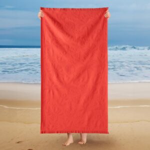 Schafer Home Stripe Peshqir Plazhi- I Kuq