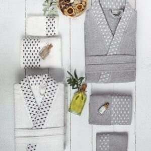 Schafer Veluro Set Rrobdisham 6 Pjese- Gri