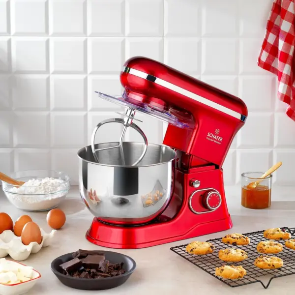 Schafer Prochef Master Stand Mixer- I Kuq