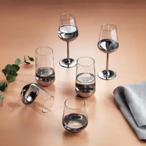 Schafer Shine Set Gota Lengjesh 6 Cope- Silver