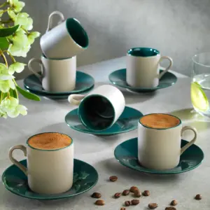 Schafer Aurora Set Filxhanesh 6 Pjese - Jeshile/Gri