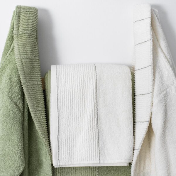 Schafer Home Jadore Set Rrobdisham 6 Pjese - Jeshile/ E Bardhe - Image 6
