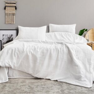 Schafer Home Etamine Set Carcafe- I Bardhe