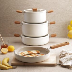 Schafer Ceramoni Set Tenxhere Qeramike 7 Pjese-I bardhe