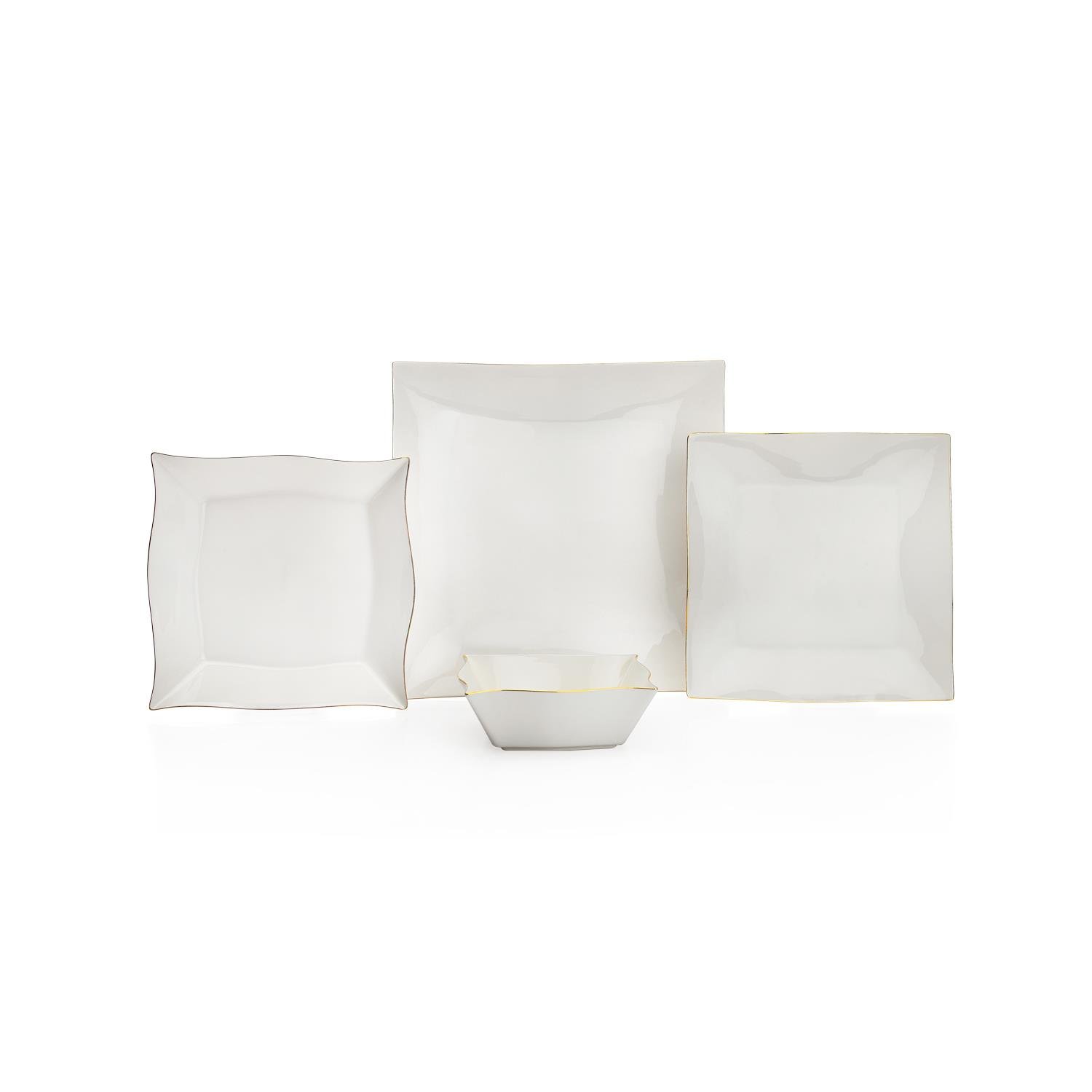 Schafer Lovise Set Pjatash 24 Pjese-Gold - Image 6