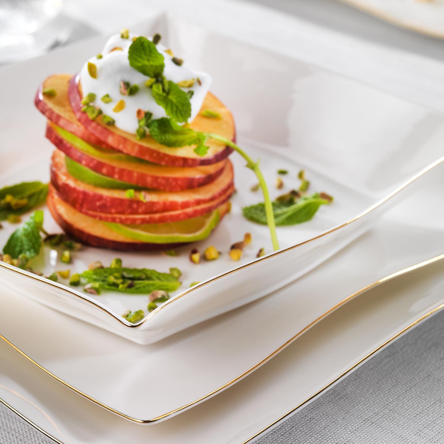 Schafer Lovise Set Pjatash 24 Pjese-Gold - Image 4